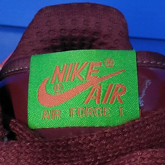 NIKE AIR FORCE 1 PREMIUM KIWI Shoes SIZE 11 2006 Vintage Vtg 312945-631 Sneakers - Picture 2 of 13